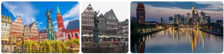 Attractions in Frankfurt, Germany